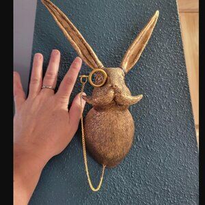 Rabbit Head Wall Décor – Modern Statement Art